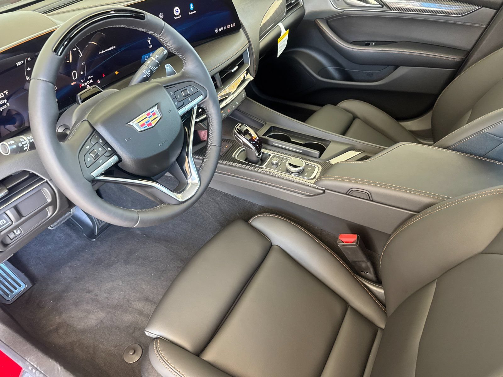 New 2026 Cadillac CT5 Sport w/ LPO, Red Accent Package RWD image 9