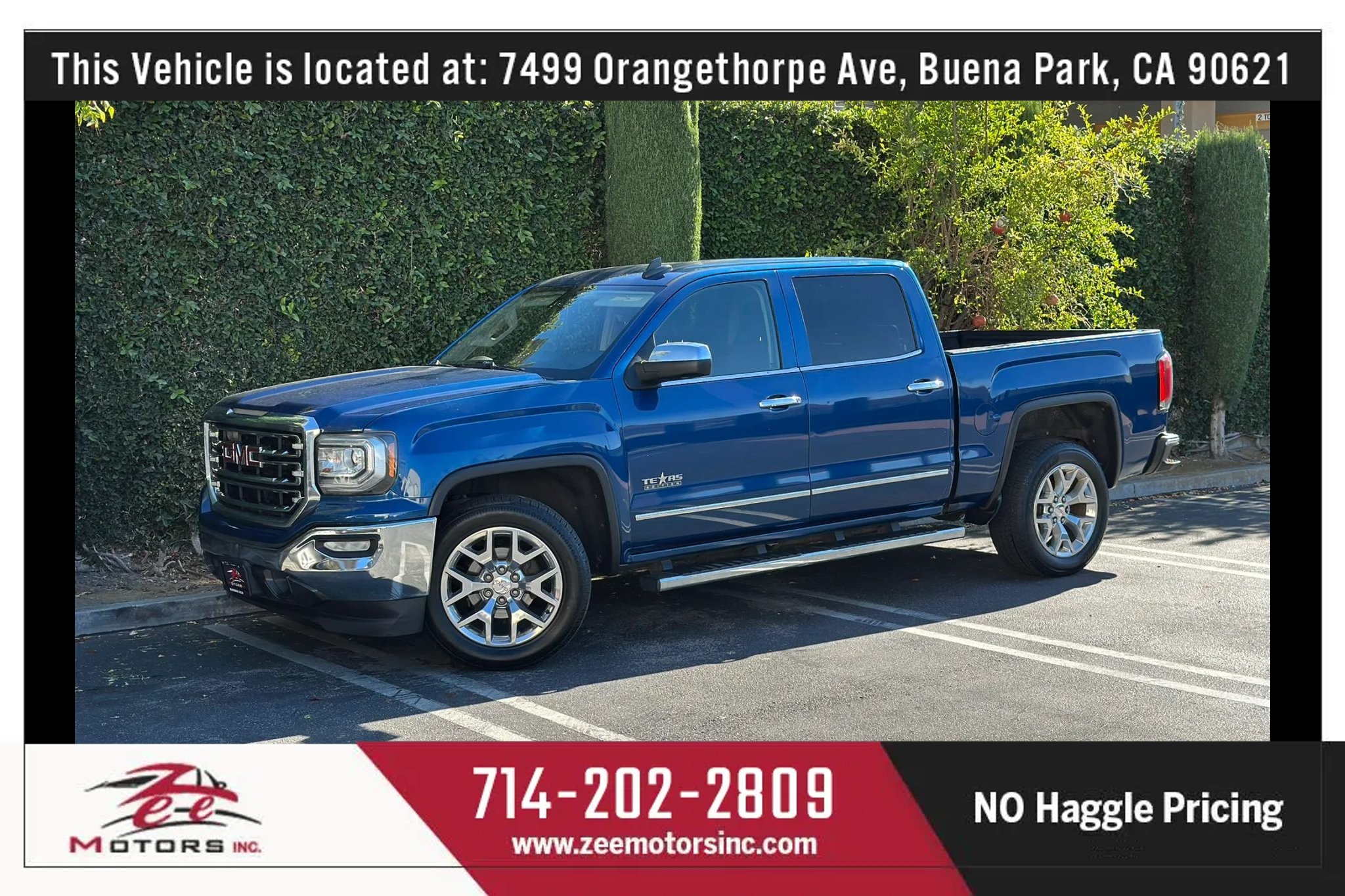 Used 2017 GMC Sierra 1500 SLT w/ Texas SLT Premium Package RWD image 13