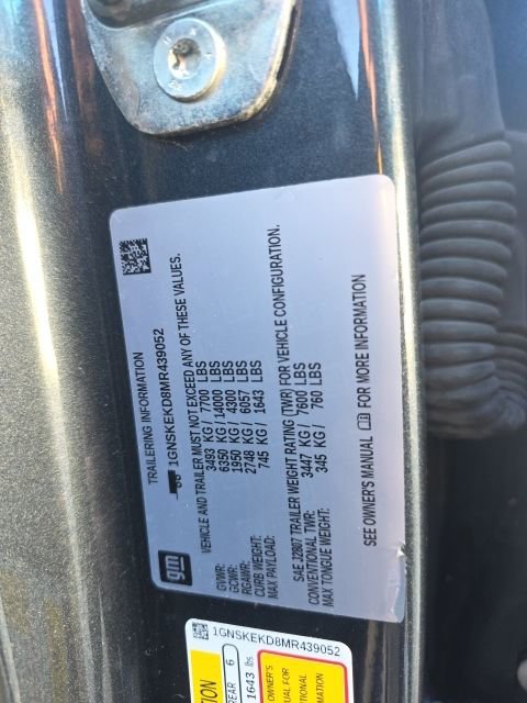 Used 2021 Chevrolet Suburban RST image 39