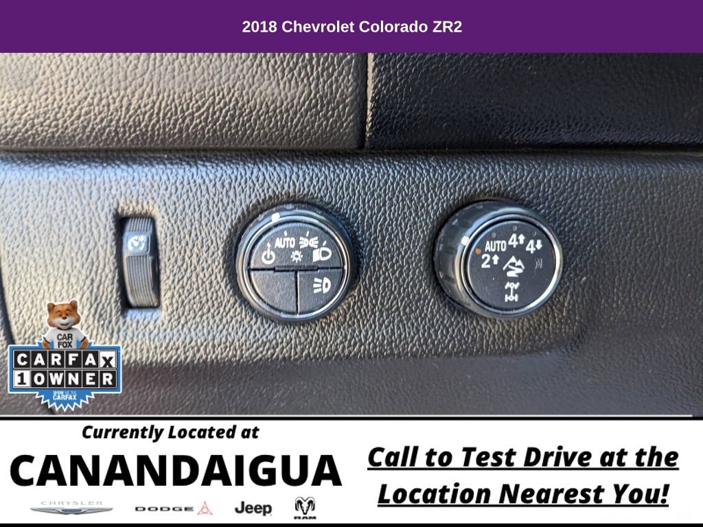 Used 2018 Chevrolet Colorado ZR2 w/ ZR2 Dusk Special Edition AWD/4WD image 22
