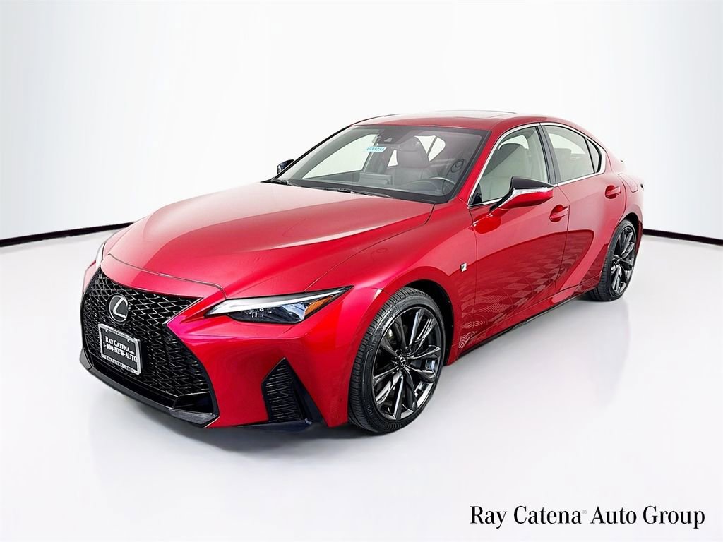 Certified 2023 Lexus IS 350 F Sport w/ Memory Package AWD/4WD image 3