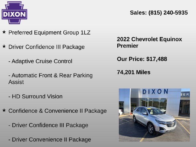 Used 2022 Chevrolet Equinox Premier FWD image 4
