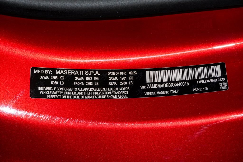 Used 2024 Maserati GranTurismo Trofeo image 30