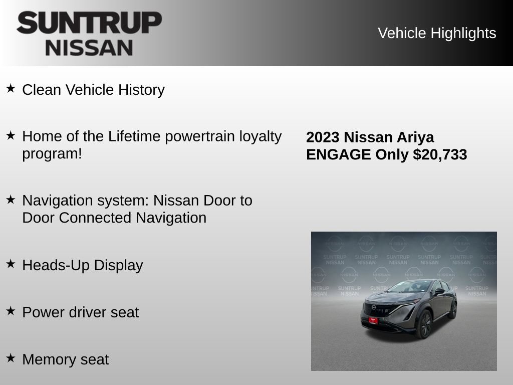 Used 2023 Nissan Ariya FWD image 8