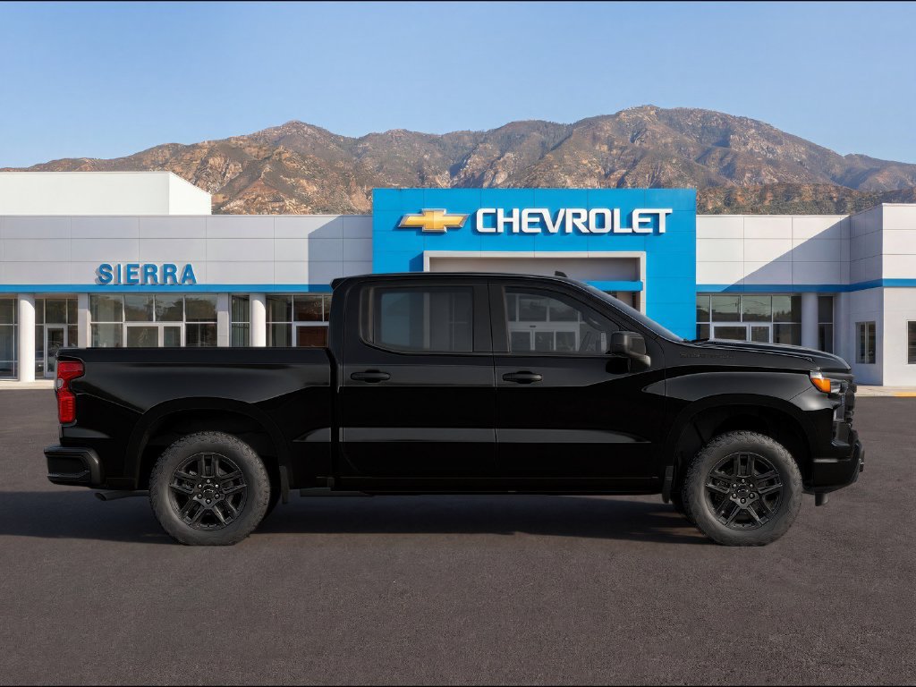 New 2026 Chevrolet Silverado 1500 Custom w/ LPO, Dark Essentials Package RWD image 3