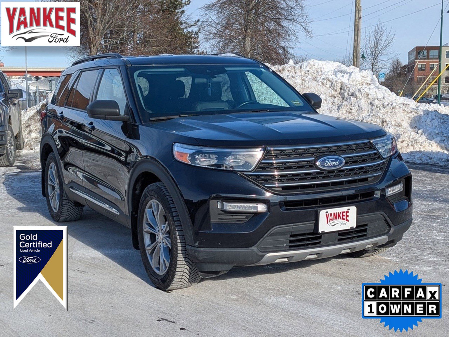 Certified 2022 Ford Explorer XLT w/ Equipment Group 202A image 1