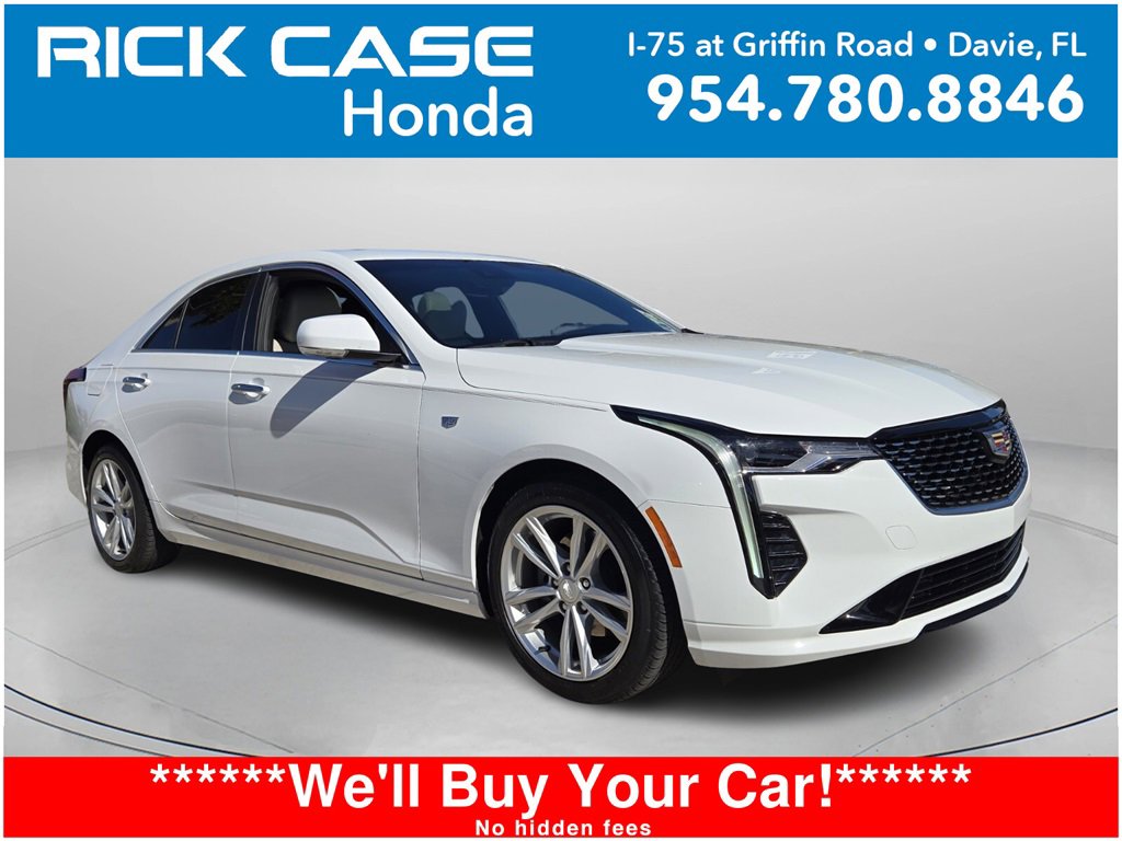 Used 2024 Cadillac CT4 Luxury w/ Sun And Sound Package image 1