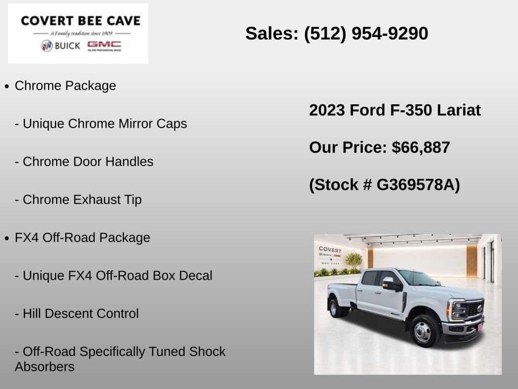 Used 2023 Ford F350 Lariat w/ Lariat Ultimate Package AWD/4WD image 7