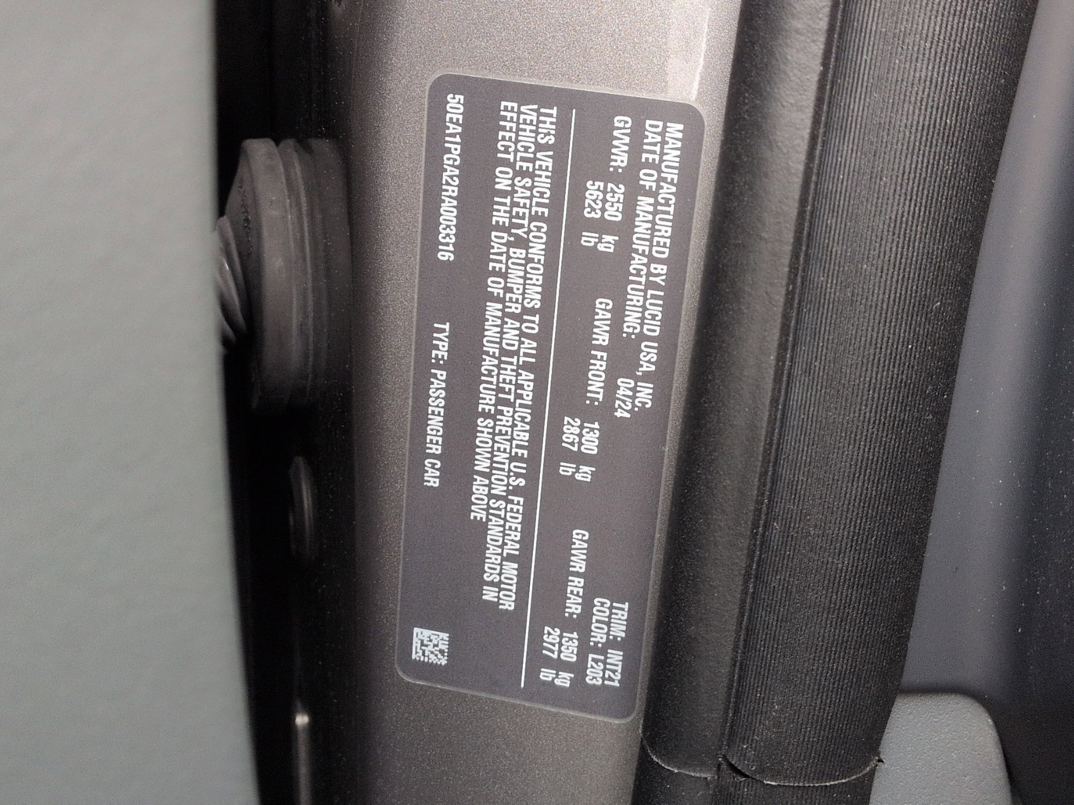 Used 2024 Lucid Air Pure image 32