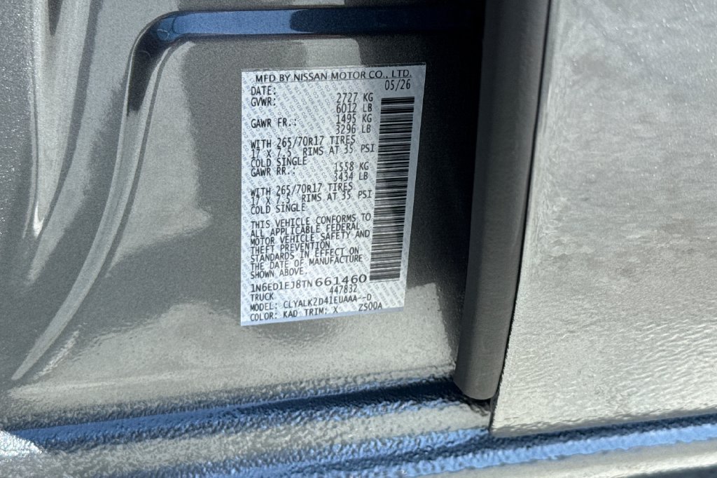 New 2026 Nissan Frontier Pro-X w/ Tow Package RWD image 20