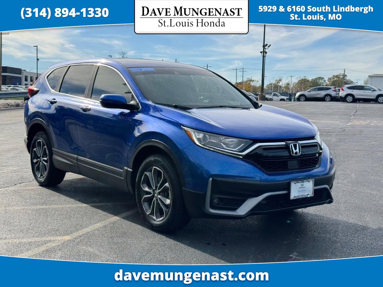 Certified 2020 Honda CR-V EX