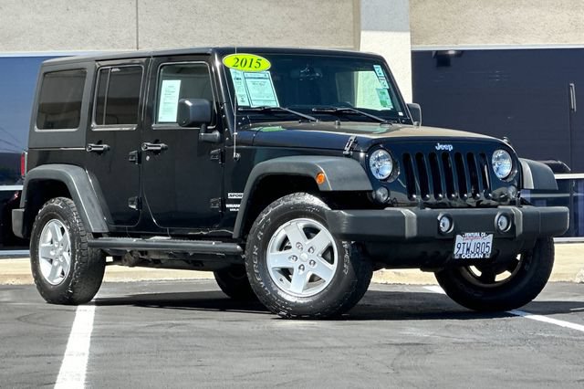 Used 2015 Jeep Wrangler Unlimited Sport w/ Quick Order Package 24S AWD/4WD image 2
