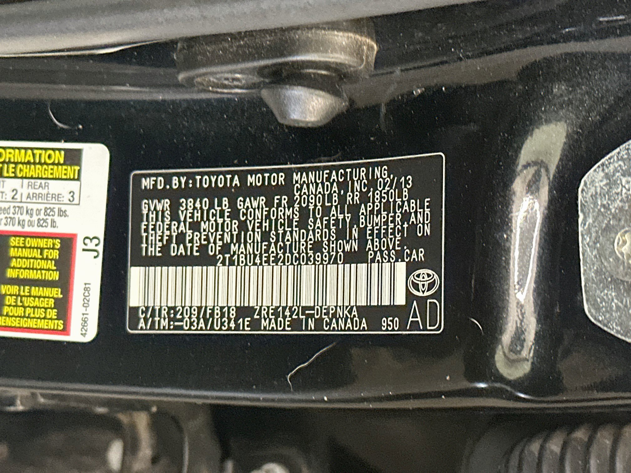 Used 2013 Toyota Corolla LE w/ Premium Pkg FWD image 12