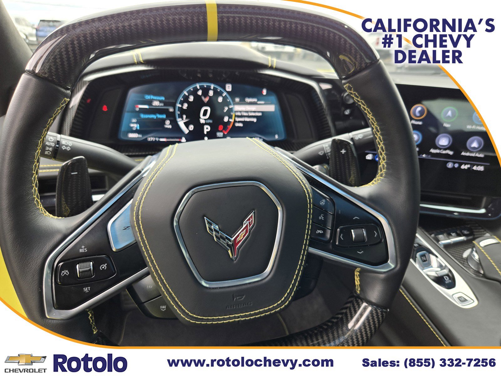 Used 2023 Chevrolet Corvette Z06 w/ Stealth Interior Trim Package RWD image 17