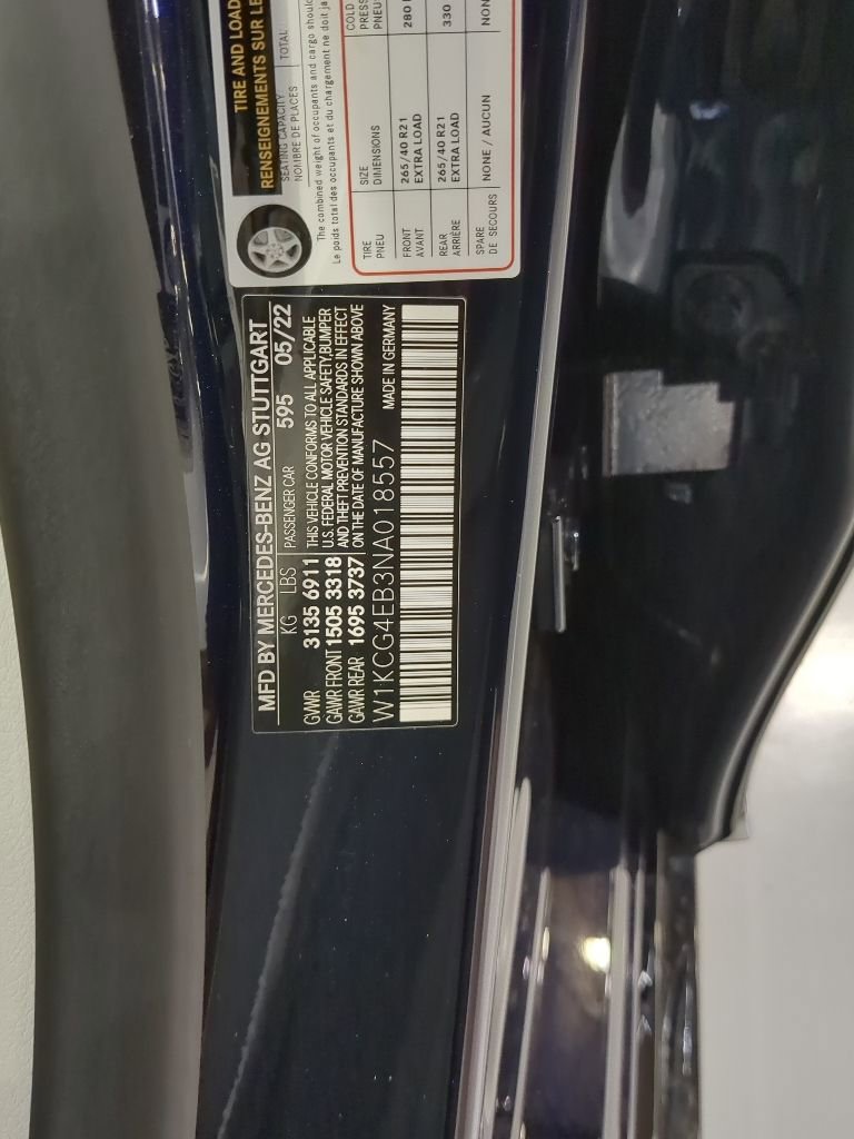 Certified 2022 Mercedes-Benz EQS 580 4MATIC Sedan image 16