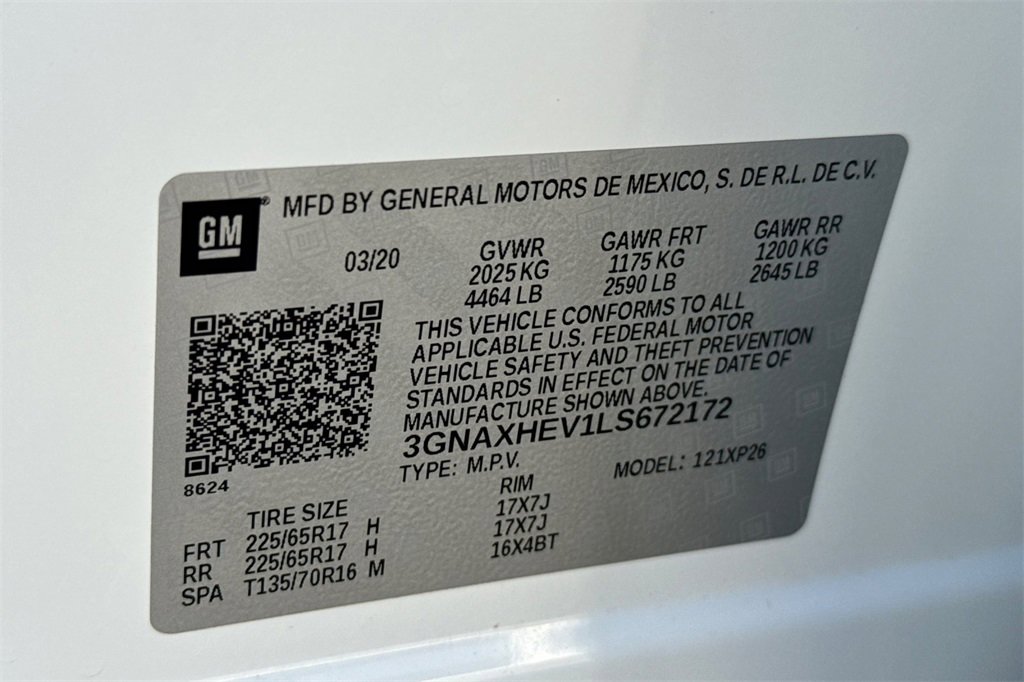 Used 2020 Chevrolet Equinox LS image 33