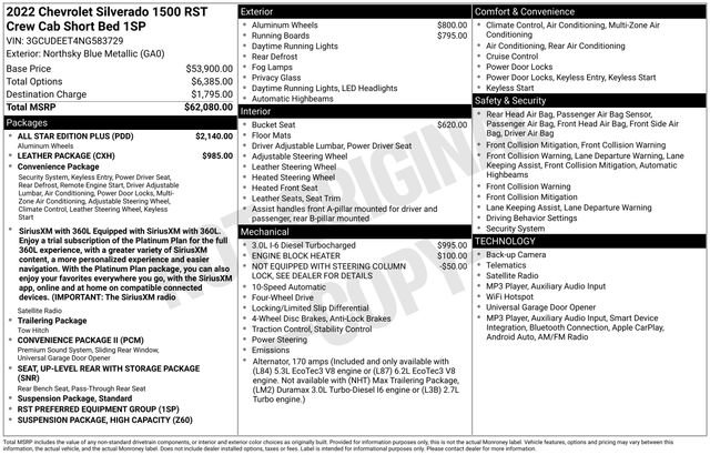 Certified 2022 Chevrolet Silverado 1500 RST w/ All Star Edition Plus AWD/4WD image 7