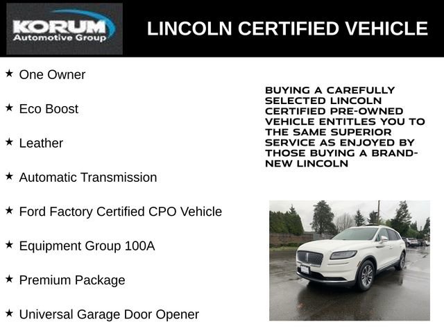 Used 2022 Lincoln Nautilus Standard w/ Premium Package image 13