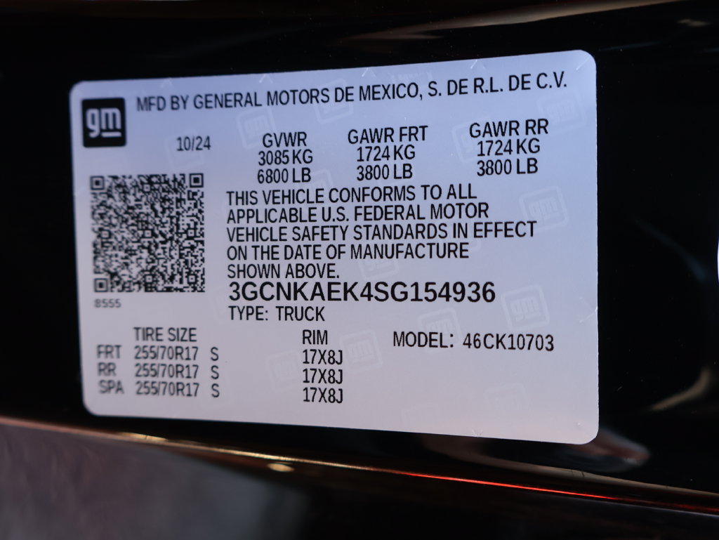 Certified 2025 Chevrolet Silverado 1500 W/T w/ WT Safety Package AWD/4WD image 33