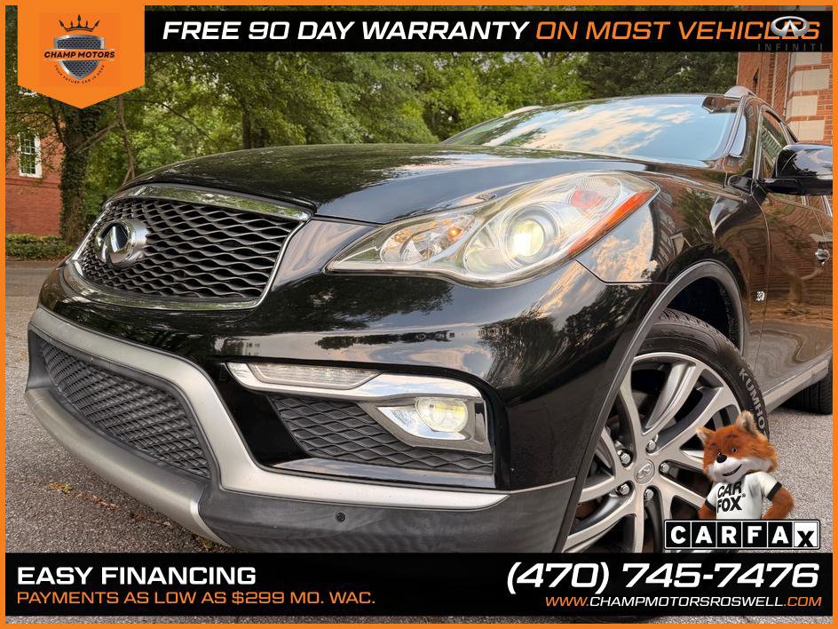 Used 2017 INFINITI QX50 AWD w/ Deluxe Touring Package image 3