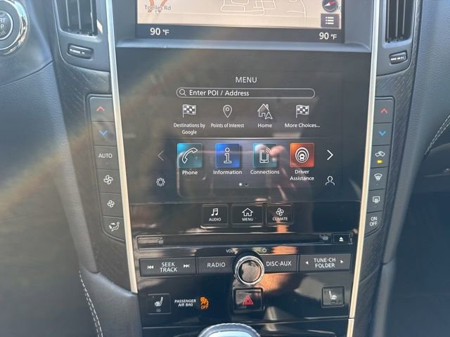 Certified 2023 INFINITI Q50 Sensory image 19