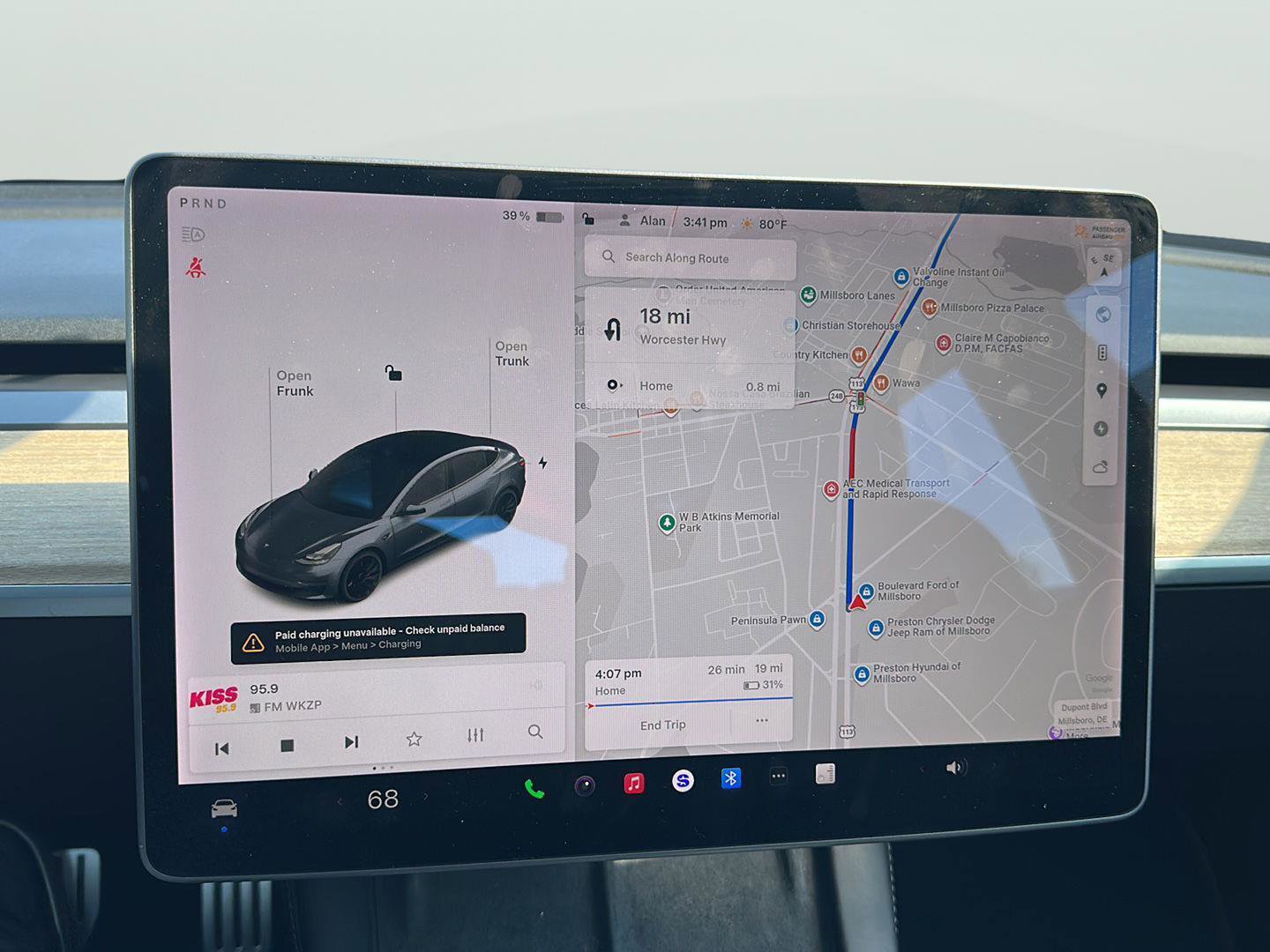 Used 2021 Tesla Model 3 Performance AWD/4WD image 15