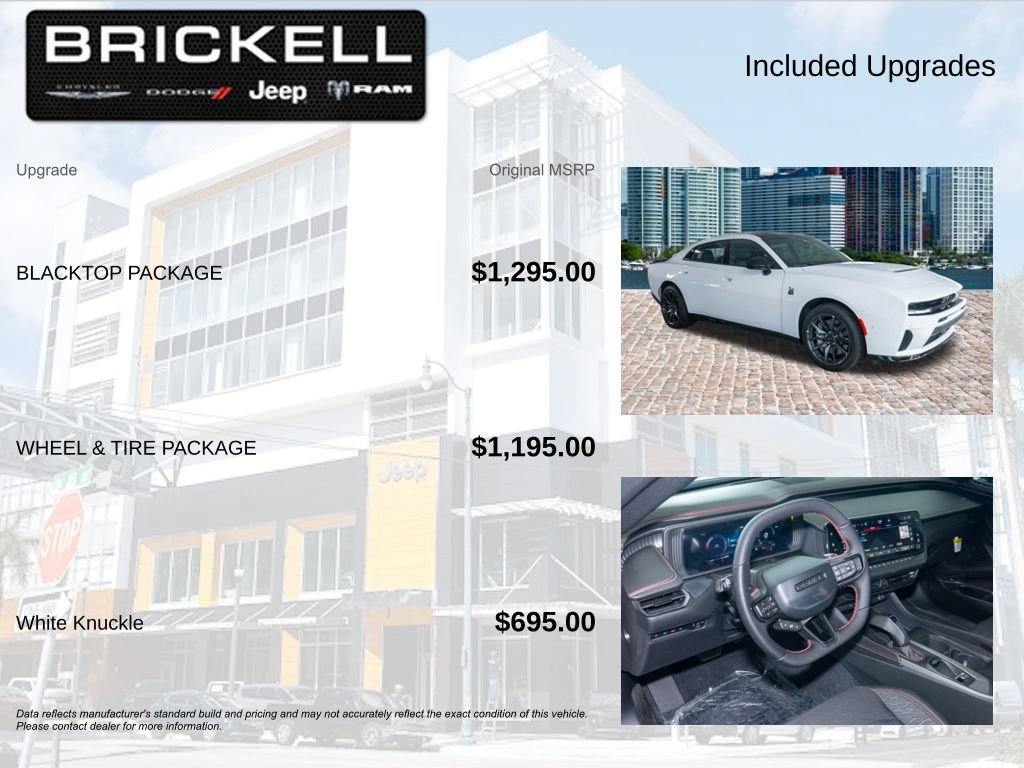 New 2026 Dodge Charger Scat Pack w/ Blacktop Package AWD/4WD image 5