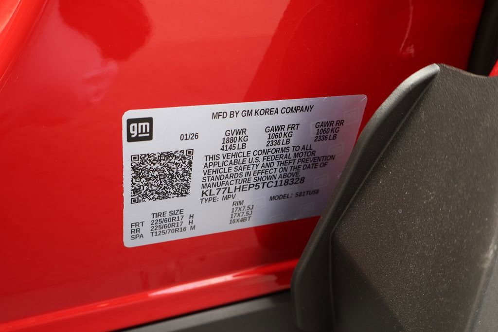 New 2026 Chevrolet Trax LT w/ Sunroof Package FWD image 48