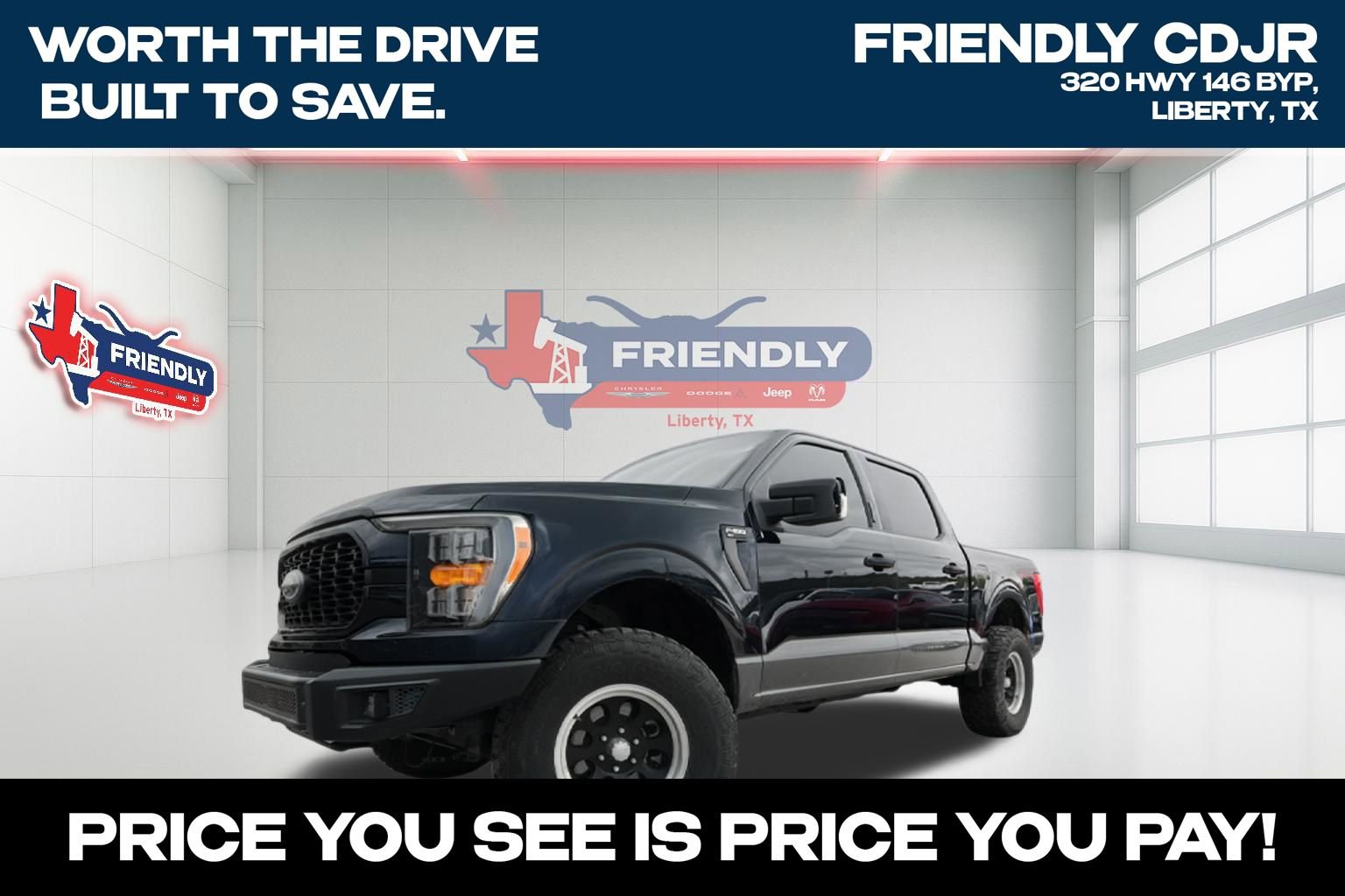 Used 2023 Ford F150 XLT w/ Equipment Group 302A High AWD/4WD image 1