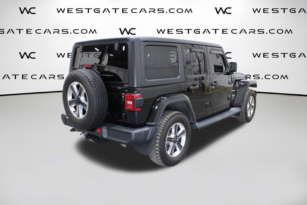 Used 2019 Jeep Wrangler Unlimited Sahara image 43