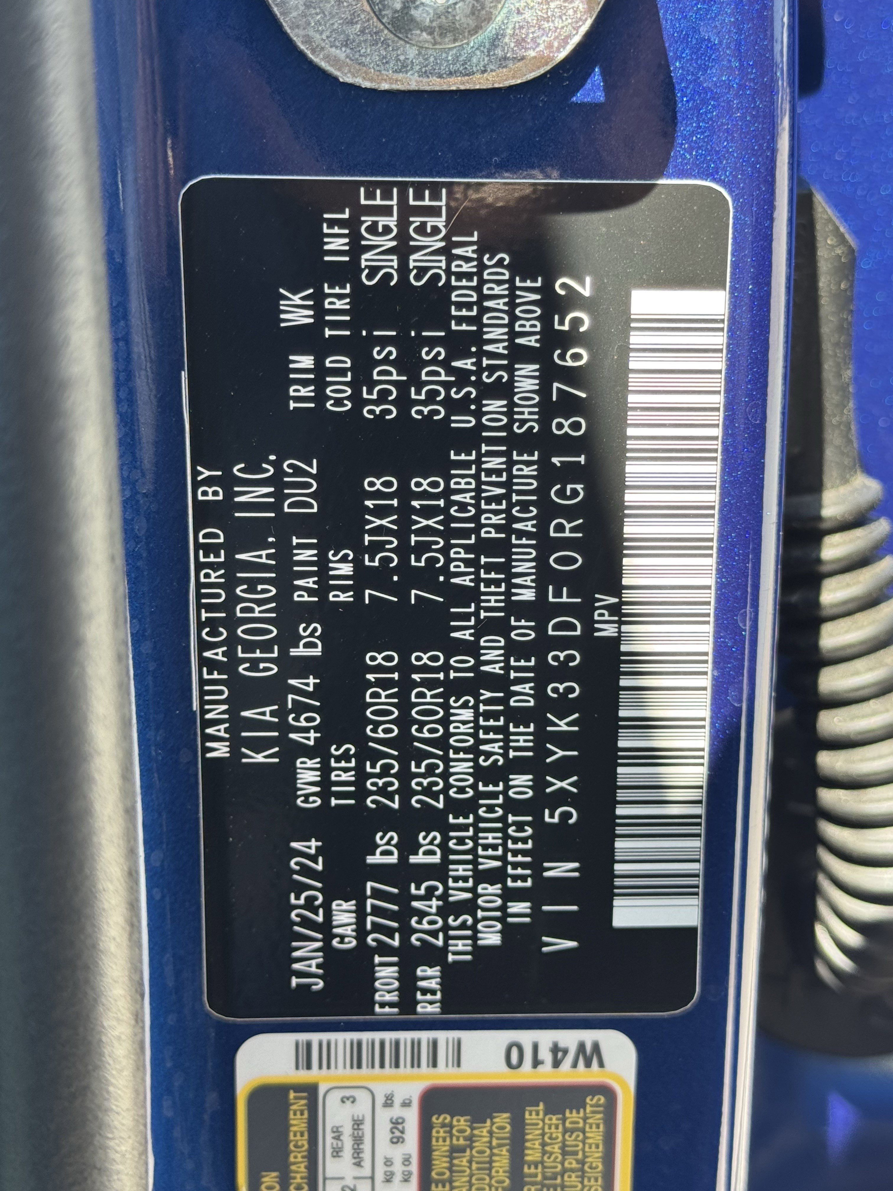 Used 2024 Kia Sportage EX image 32