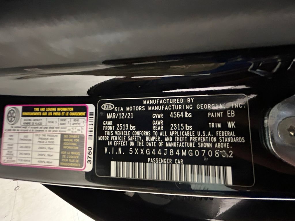 Used 2021 Kia K5 GT w/ GT1 Package image 20