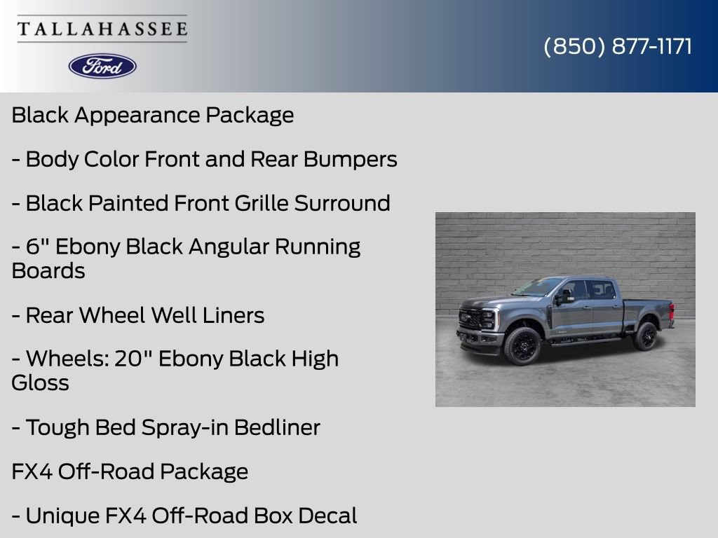New 2026 Ford F250 Lariat w/ Black Appearance Package AWD/4WD image 11