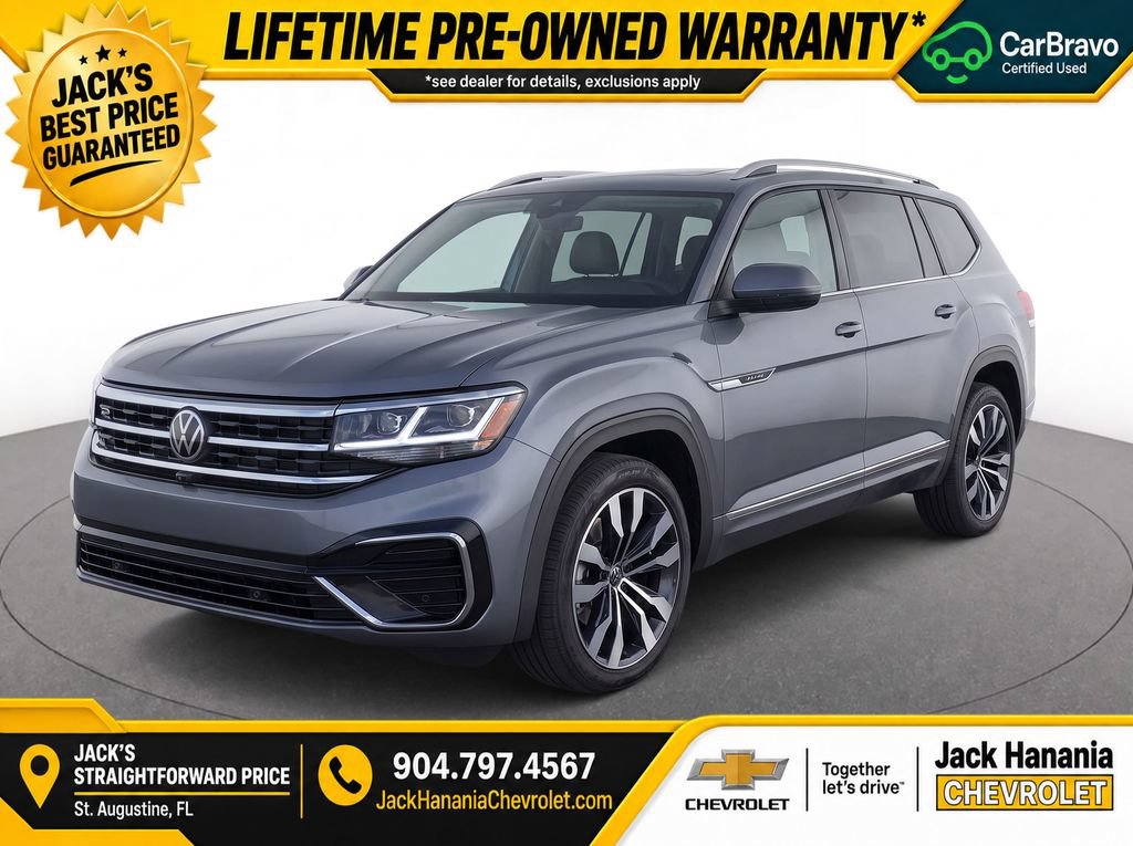Used 2023 Volkswagen Atlas SEL Premium R-Line AWD/4WD image 3