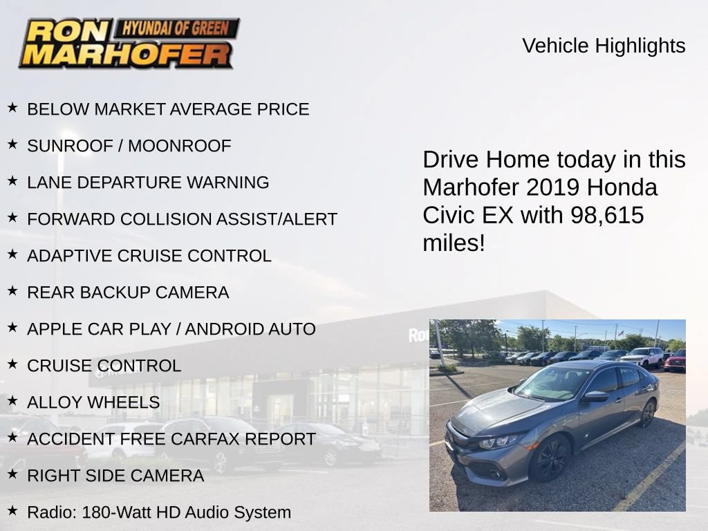 Used 2019 Honda Civic EX image 11
