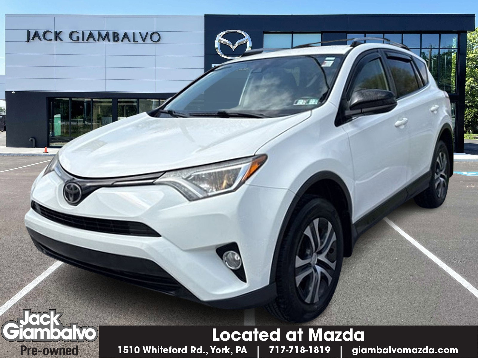 Used 2017 Toyota RAV4 LE w/ All Weather Liner Package AWD/4WD image 1