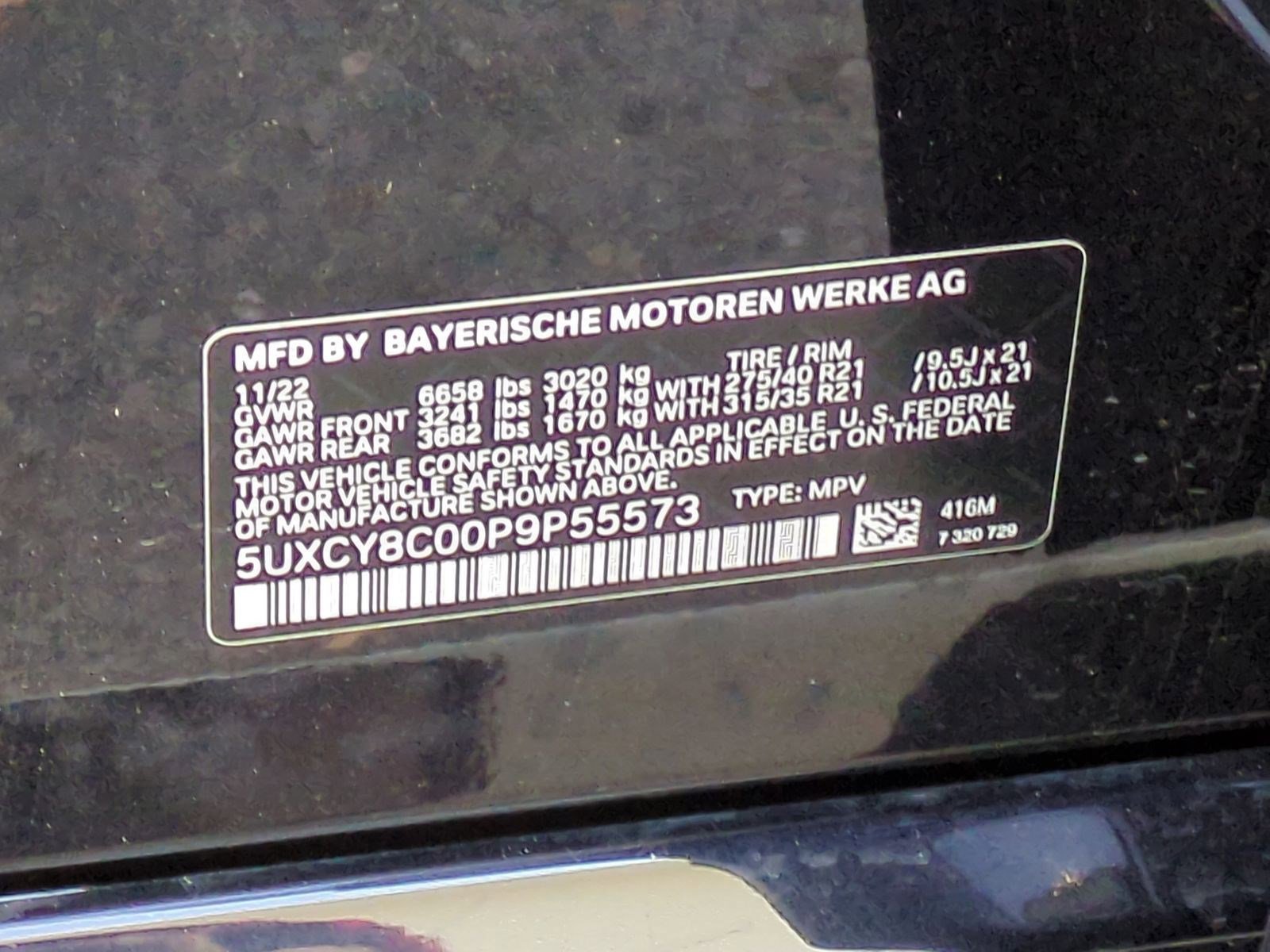 Used 2023 BMW X6 M50i w/ Parking Assistance Package image 33