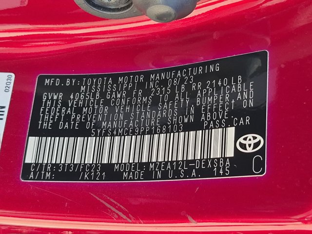 Used 2023 Toyota Corolla SE FWD image 23