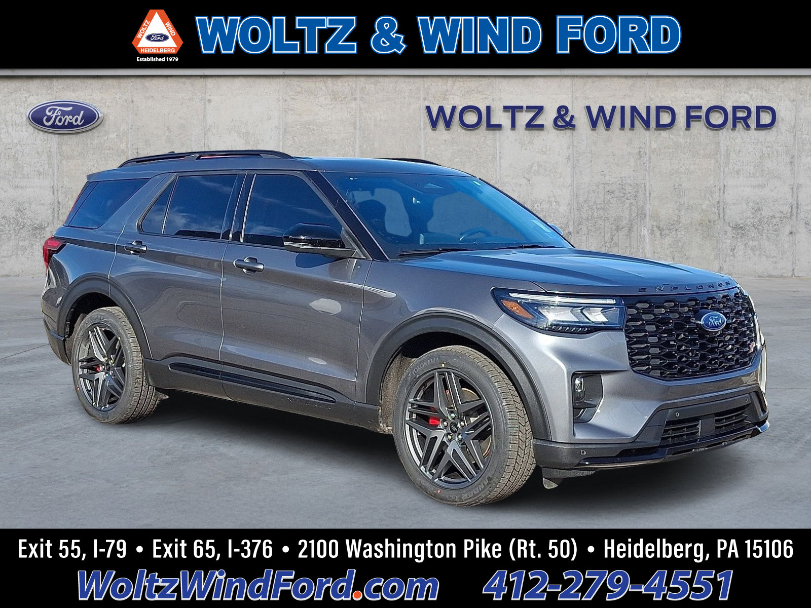 Certified 2025 Ford Explorer ST