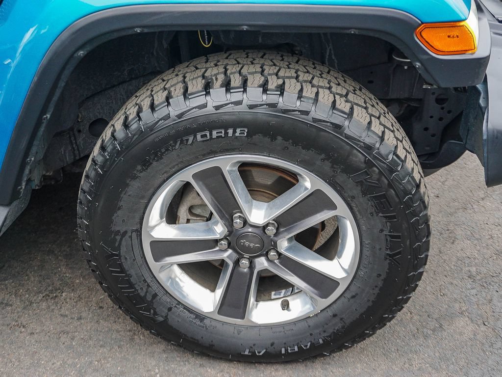 Used 2020 Jeep Wrangler Unlimited Sahara w/ Uconnect 4C Nav & Sound Group AWD/4WD image 10