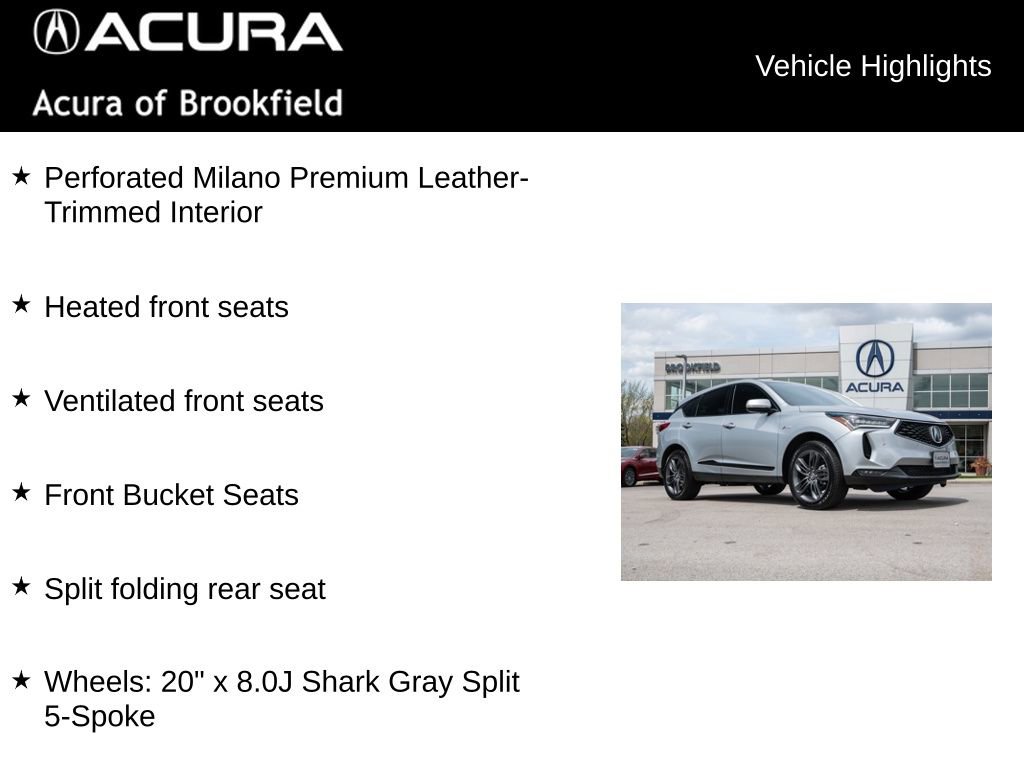 Certified 2024 Acura RDX A-Spec AWD/4WD image 20