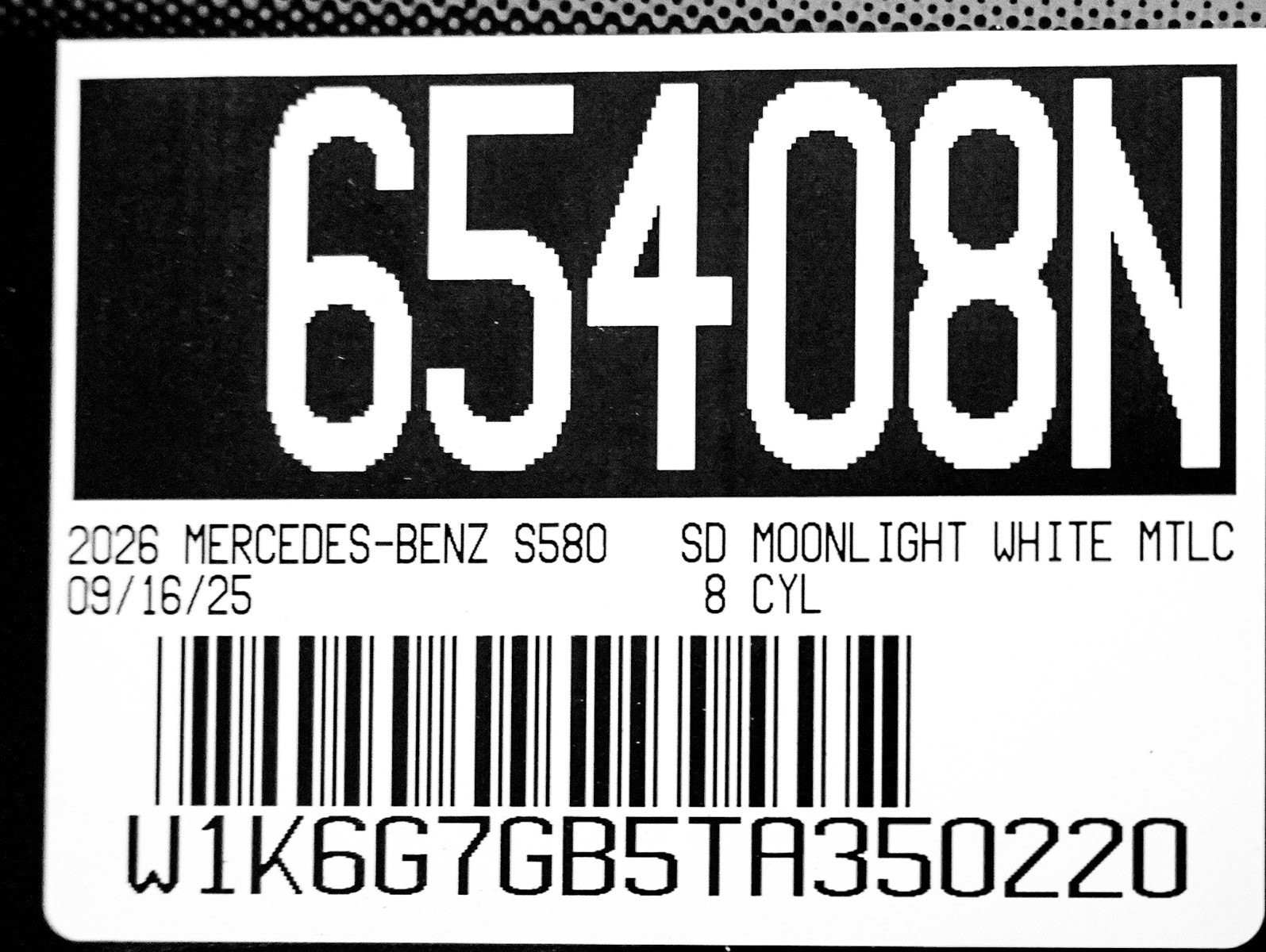 New 2026 Mercedes-Benz S 580 4MATIC Sedan image 25