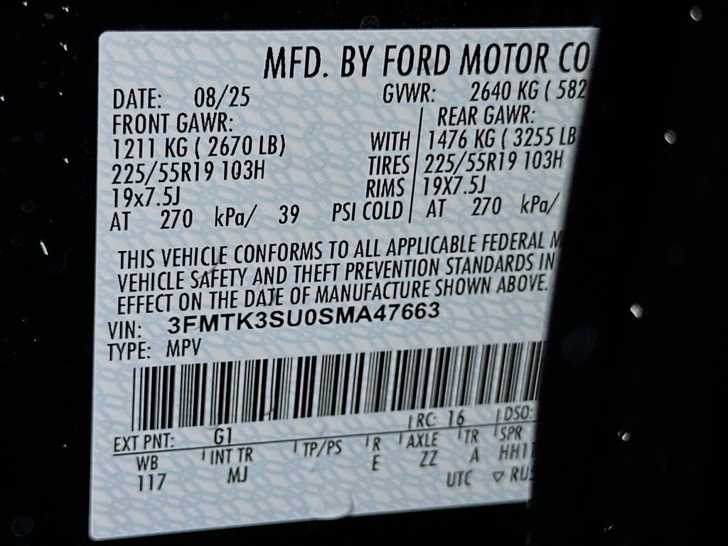New 2025 Ford Mustang Mach-E Premium w/ Sport Appearance Package AWD/4WD image 21