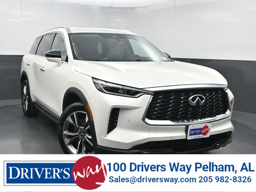 Used 2023 INFINITI QX60 Luxe w/ Cargo Package FWD image 1