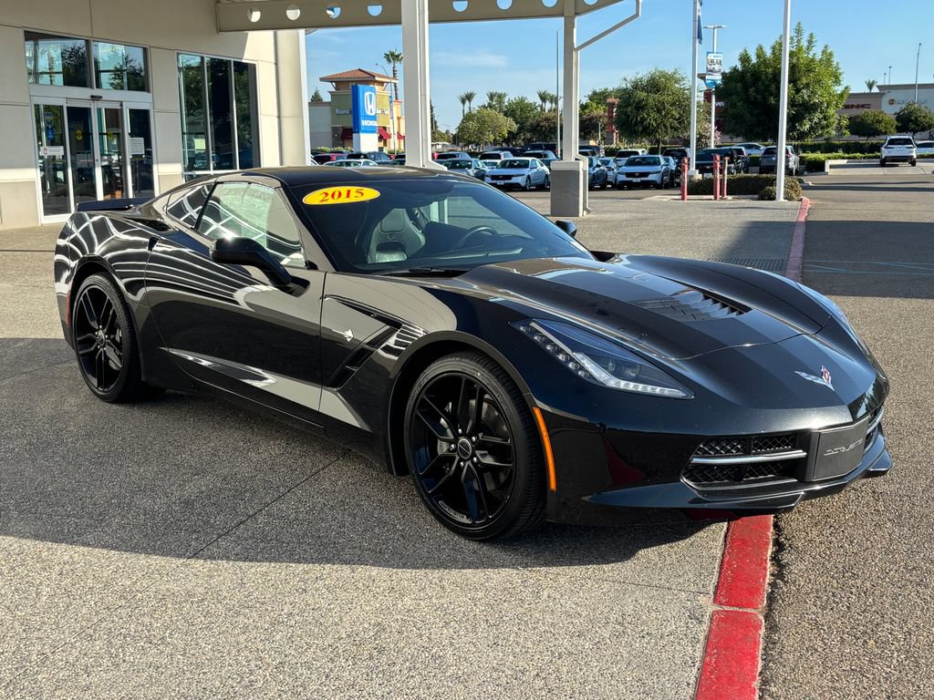Used 2015 Chevrolet Corvette Stingray Coupe w/ 2LT Preferred Equipment Group RWD image 3