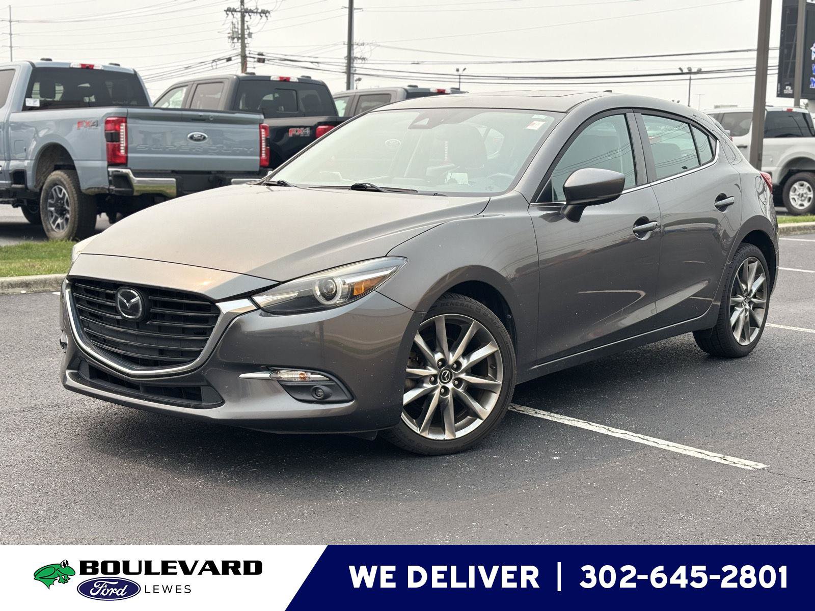 Used 2018 MAZDA MAZDA3 Grand Touring w/ Premium Equipment Package FWD video 1
