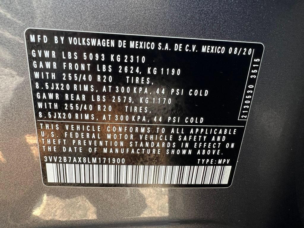Used 2020 Volkswagen Tiguan SE R-Line AWD/4WD image 47