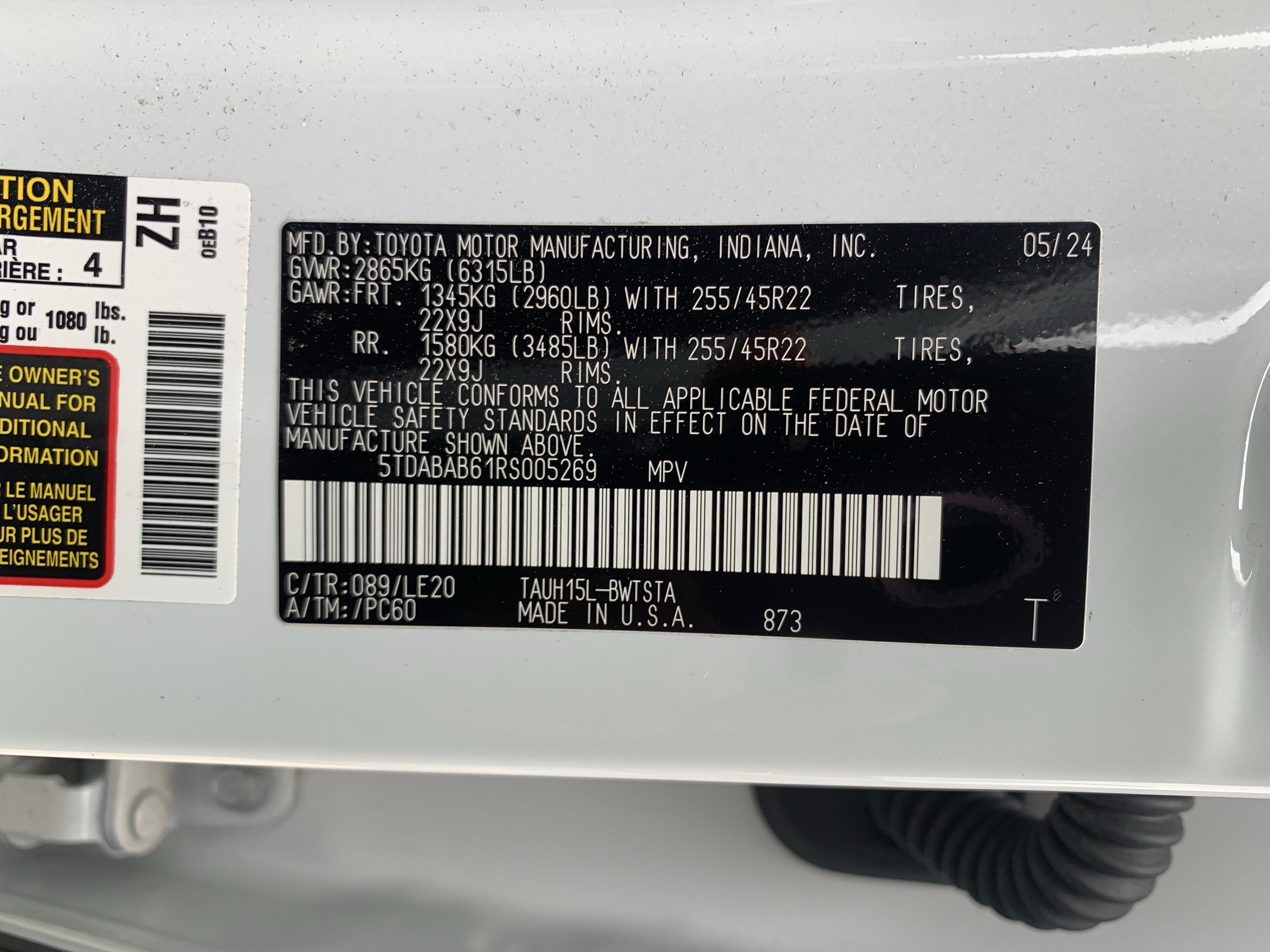 Certified 2024 Lexus TX 500h AWD w/ Technology Package image 36