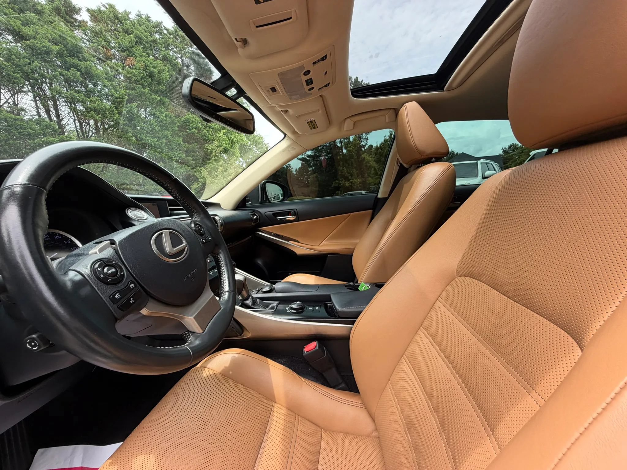 Used 2014 Lexus IS 250 AWD w/ Luxury Package w/Brown Wood image 15