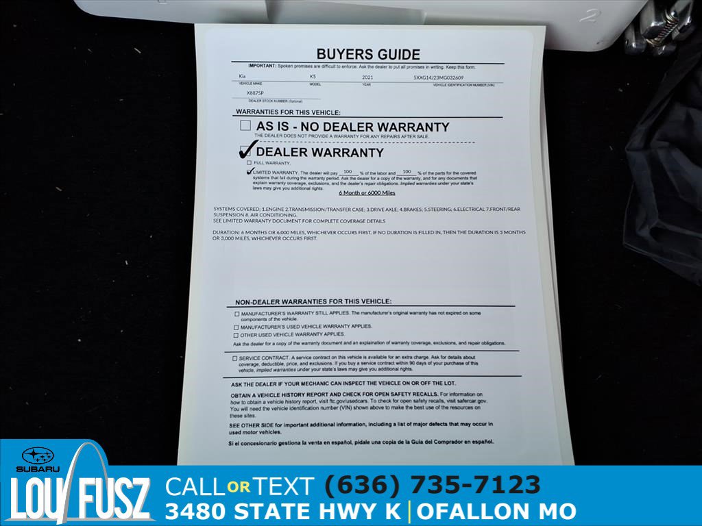 Used 2021 Kia K5 LXS image 35